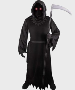 Halloween Grim Reaper Costume in Black