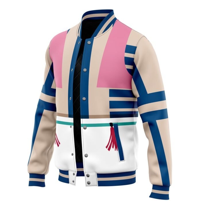 Gyomei Himejima Pattern DS Stylish Varsity Jacket