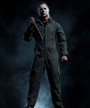 Halloween Kills Michael Myers Playsuit in Black