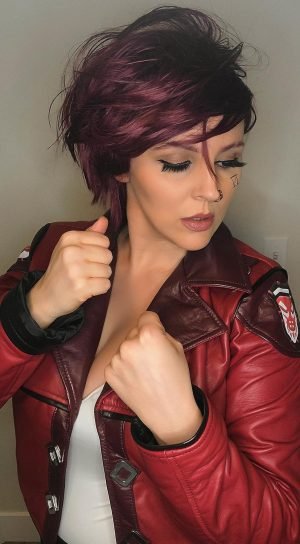 Buy Classic Handmade Women's Arcane VI Red Leather Jacket - The Jacket Place