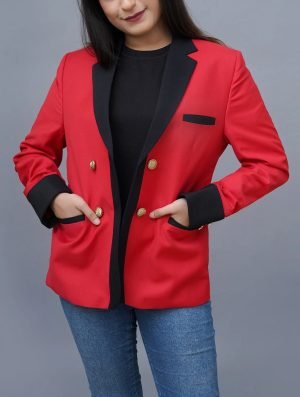 Buy Women’s Kakegurui Cosplay Costume Yumeko Jabami Blazer Red - The Jacket Place