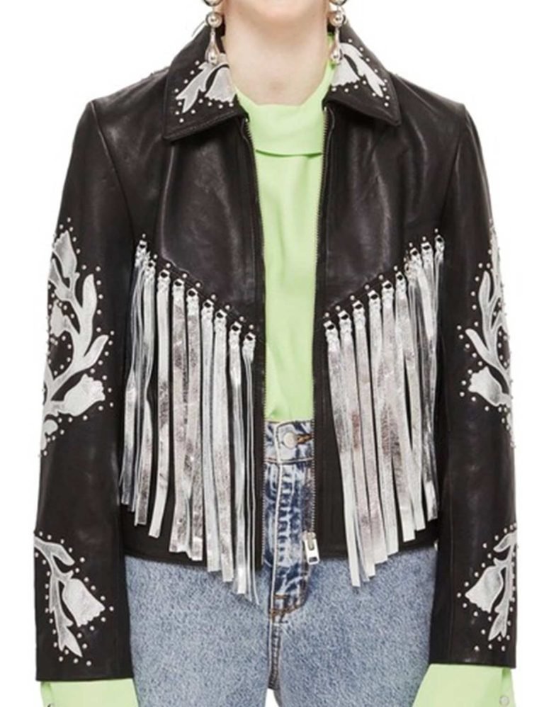 Halloween Harley Quinn Birds of Prey Fringe Jacket