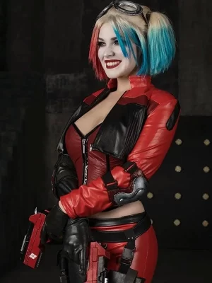 Buy Iconic Harley Quinn Injustice 2 Leather Jacket