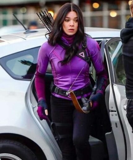 Purple Hawkeye Kate Bishop Jacket - The Jacket Place