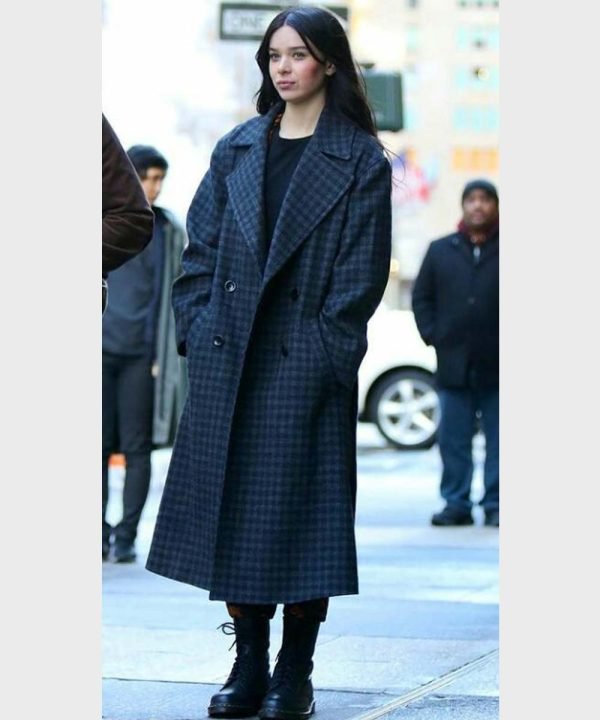 Buy Hawkeye Kate Bishop Long Coat Black for Women