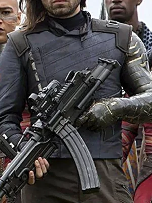 Buy Infinity War Bucky Barnes Winter Soldier Leather Jacket