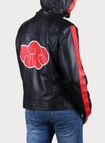 Buy Inspired Itachi Costume Leather Jacket for Men Black Color - The Jacket Place