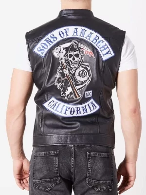 Buy Charlie Hunnam Soa Sons of Anarchy Leather Vest