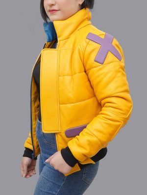 Buy Agent Killjoy Inspired Yellow Cosplay Jacket - The Jacket Place