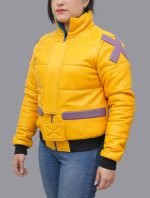 Buy Agent Killjoy Inspired Jacket Yellow Color - The Jacket Place