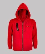 Buy La Casa De Papel Money Heist Hoodie Jacket in Red