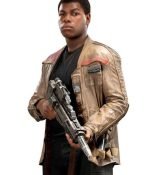 Finn Star Wars Leather Jacket in Light Brown Shade - The Jacket Place