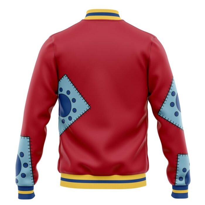 Buy Luffy Wano Pattern OP Red Varsity Jacket