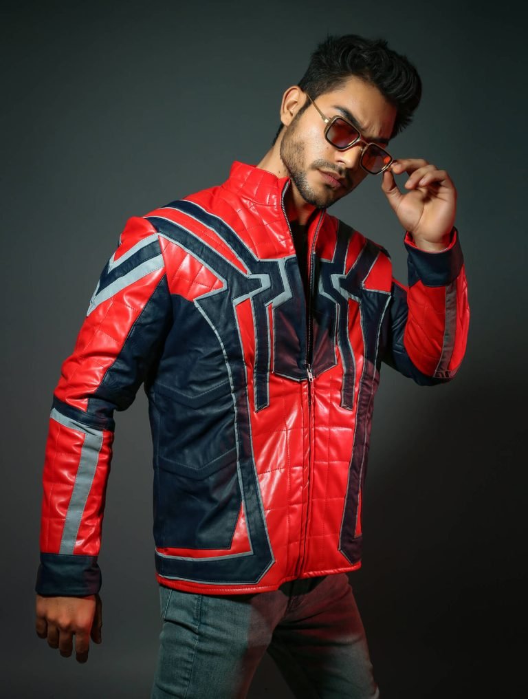 Men's Handmade Spider Costume Jacket