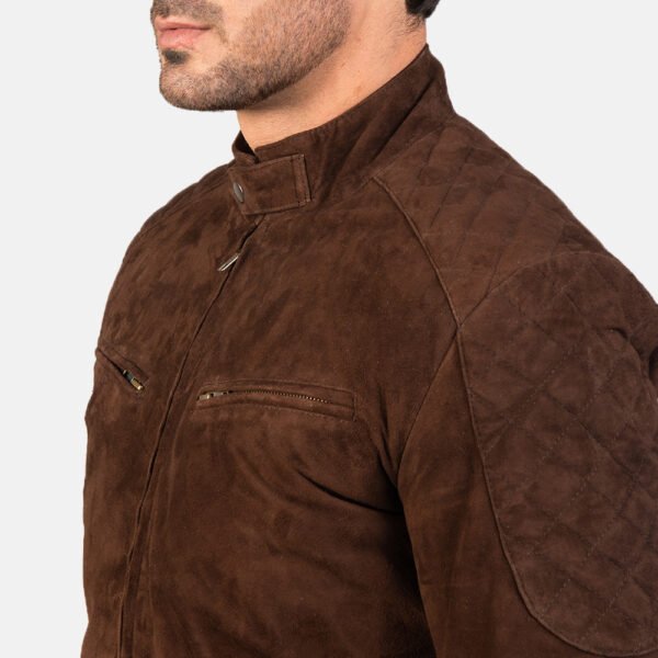 Sven Mocha Suede Jacket