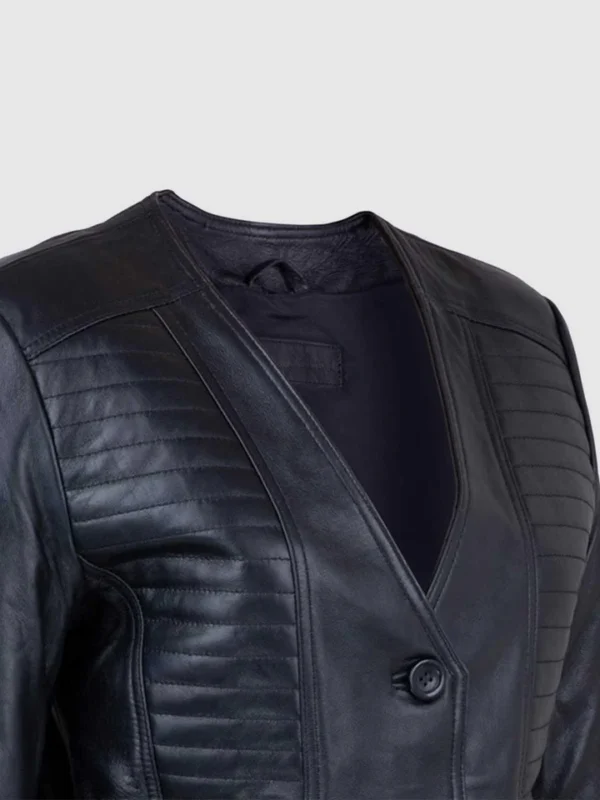 Modern Fashion Black Leather Jacket