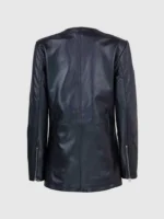 Buy Modern Fashion Leather Jacket Black for Women