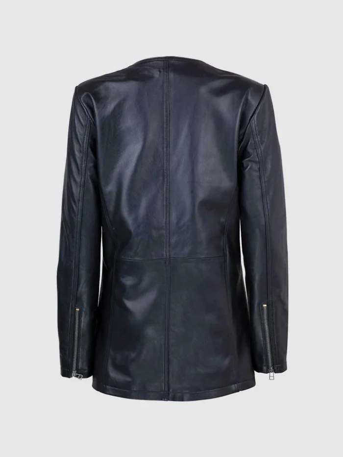 Buy Modern Fashion Leather Jacket Black for Women