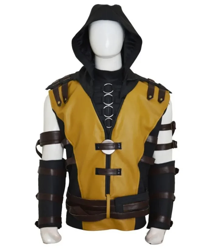 Buy Mortal Kombat Scorpion Hooded Jacket for Men