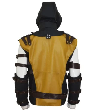 Buy Mortal Kombat Scorpion Hooded Jacket Black Yellow Combo