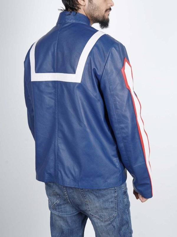 Get Classic Men's Inspired Cosplay Costume Jacket Blue - The Jacket Place