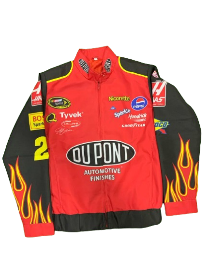 Nascar Jeff Gordon Red Dupont Jacket on Sale