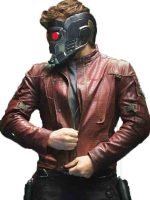 Star Lord Guardian of the Galaxy Leather Jacket Maroon Color