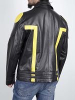 Classic Men's Poke Spark Yellow Team Leader Jacket Cosplay Outfit - The Jacket Place