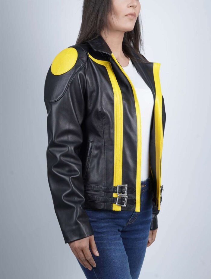 Anime Pokemon Go Team Leather Jacket for Women