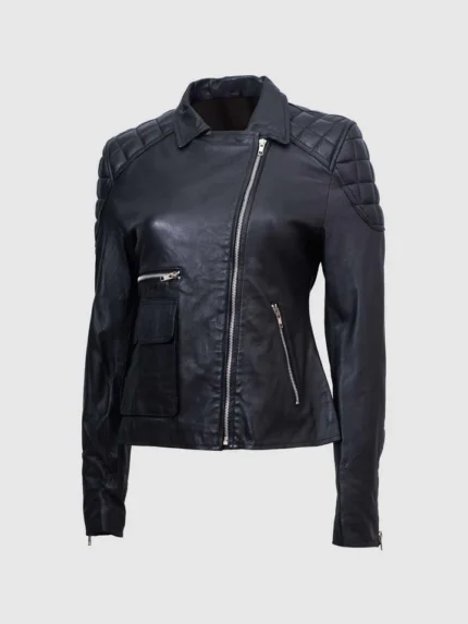 Quilted Black Sheep Jacket for Women