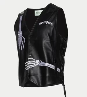 Purchase Rod Godspeed Leather Vest from The Jacket Place