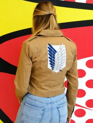 Women's Titan Inspired Jacket Brown - The Jacket Place