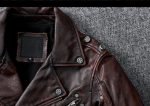 Classic Vintage Brown Motorcycle Leather Jacket for Men - The Jacket Place
