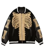 Unique Skeleton Bones Harajuku jacket for Halloween