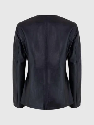 Slim Leather Jacket for Women