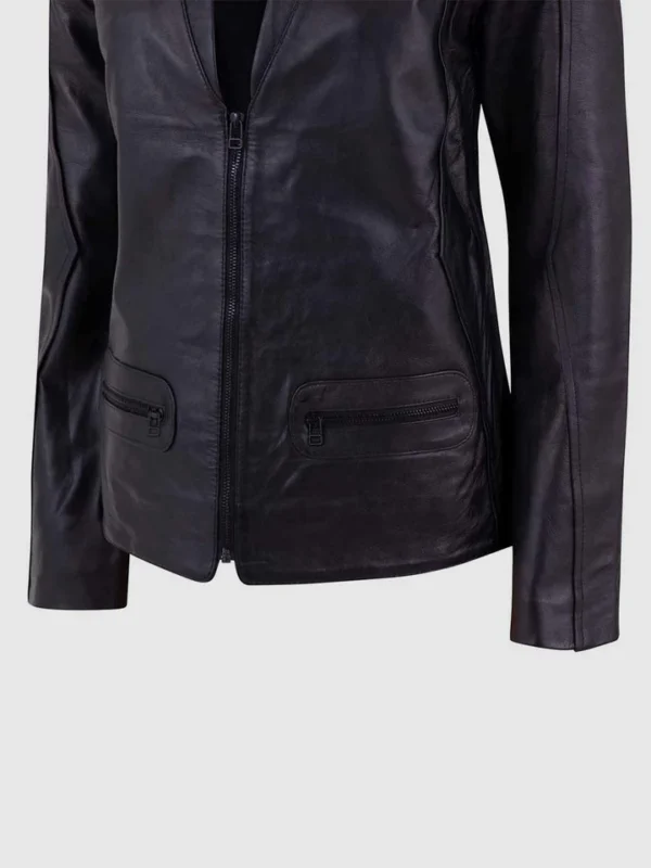 Soft Black Leather Jacket