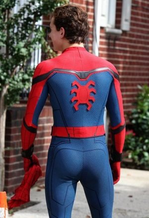 Spiderman Homecoming Leather Jacket for Men