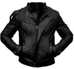 Buy Star Lord Chris Pratt Jacket Black Color - The Jacket Place
