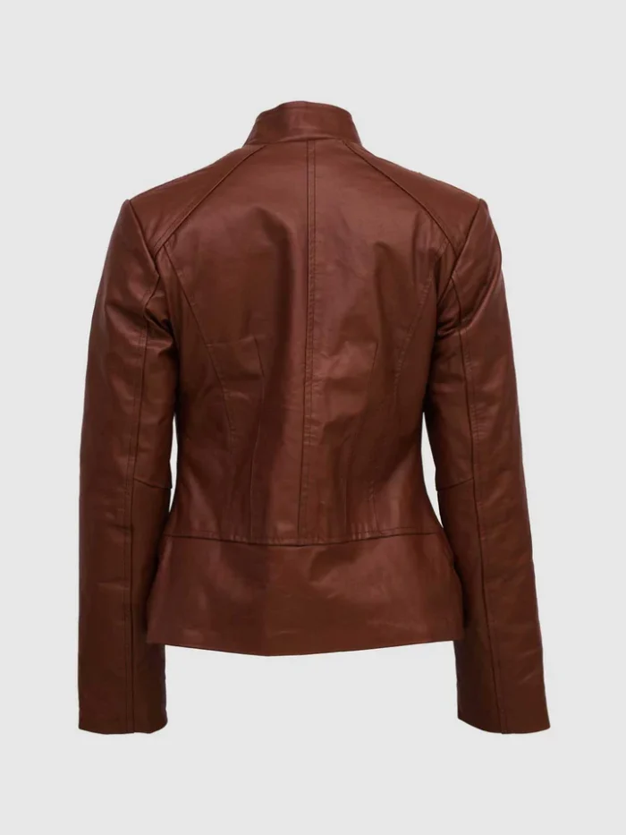 Shop Tan Brown Leather Jacket - The Jacket Place