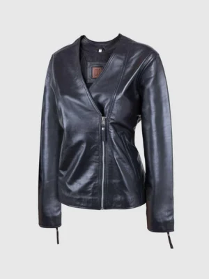 Buy Female Timeless Black Biker Jacket