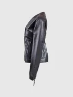 Female Timeless Black Biker Jacket