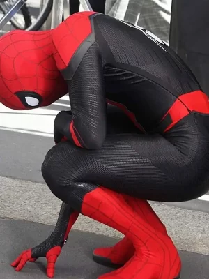 Classic Tom Holland Spider Man Costume - The Jacket Place