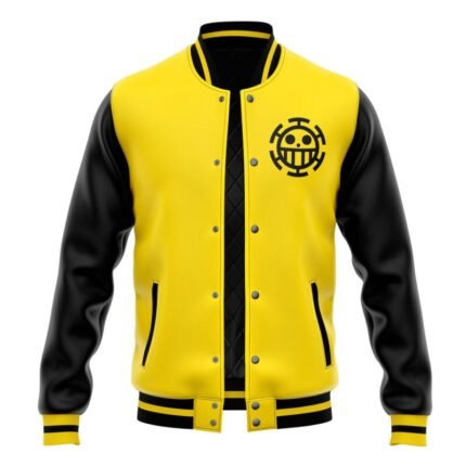 Trafalgar D. Water Law One Piece Varsity Jacket