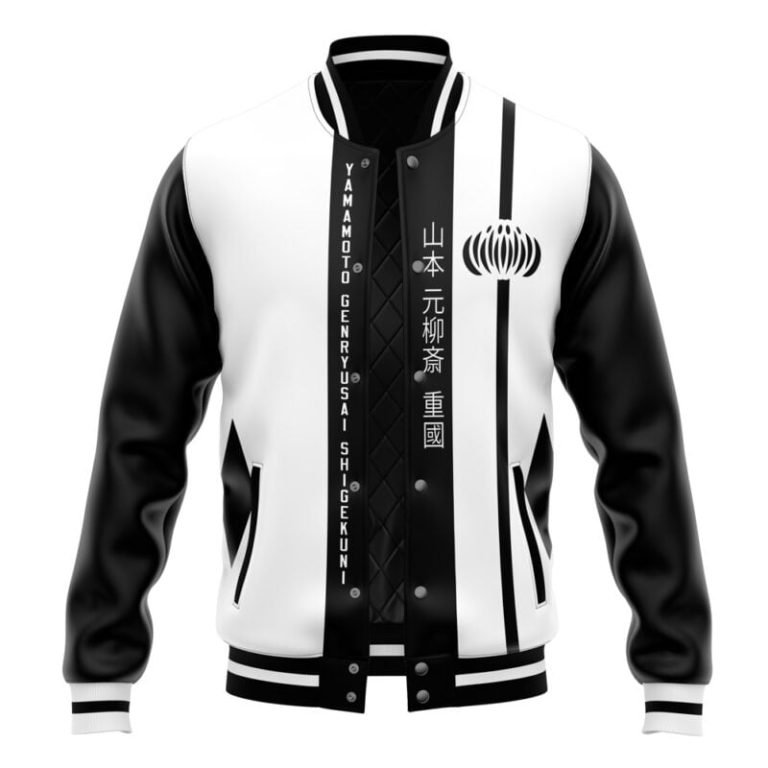 Yamamoto Zaraki Bleach Varsity Jacket