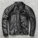 Buy Black Bouncer Real Sheepskin Leather Biker Jacket
