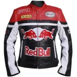 red bull leather jacket aesthetic design