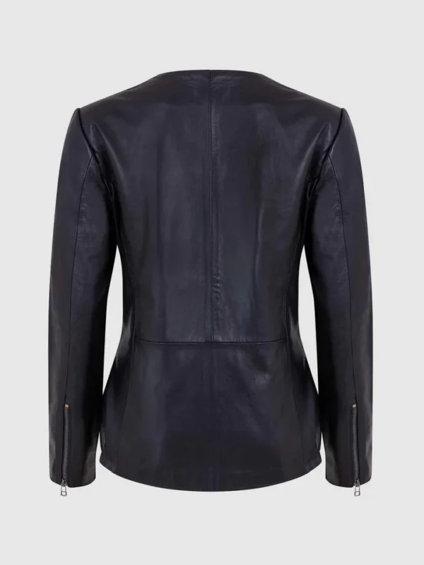 Female Leather Motorcycle Jacket