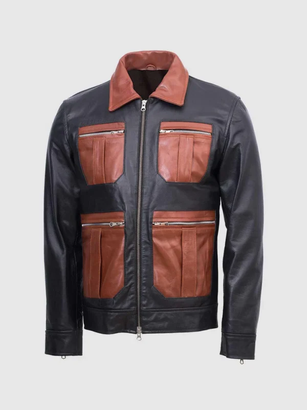 Buy Guarda Vintage Stylish Biker Leather Jacket for Men