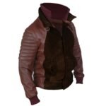 Purchase Horns IG Perrish Leather Jacket - The Jacket Place