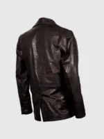 Buy Men's Beautiful Brown Leather Blazer - The Jacket Place